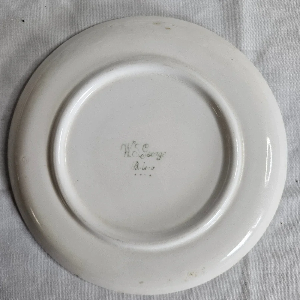 Vintage WS George Bolera Fiesta Bread Plate 6.5